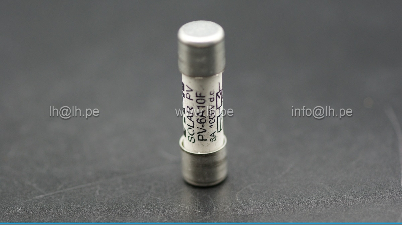 PV-6A10F                   Fusible cartucho 6A, 1000VDC, 10x38mm, gPV, marca EATON