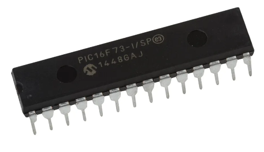 PIC16F886-I/SP                      Microcontrolador PIC, 14kB, 20MHz, 2-5.5VDC, DIP28