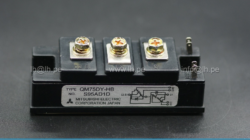 QM75DY-HB                  MODULO HIGH POWER SWITCHING 75A, 600V, USE INSULATED