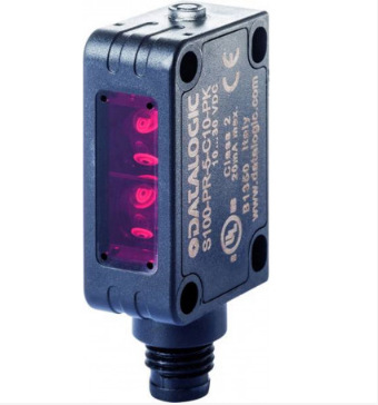 S100-PR-5-B00-PK            Sensor fotoeléctrico, polarizado, Retro reflexivo, PNP, M8 QD, serie S100