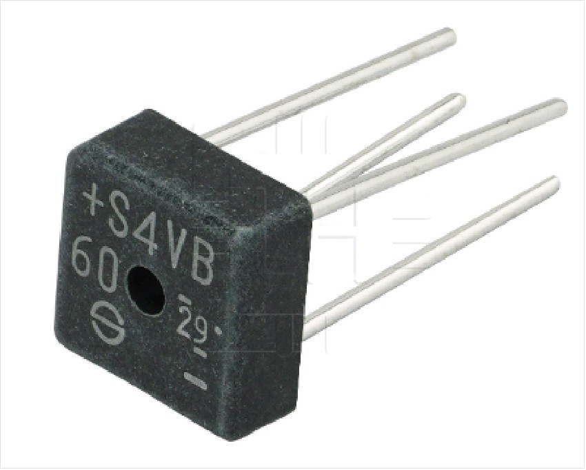 S4VB60-5000                       Puente rectificador, monofásico, 600V, 4A, max 80A