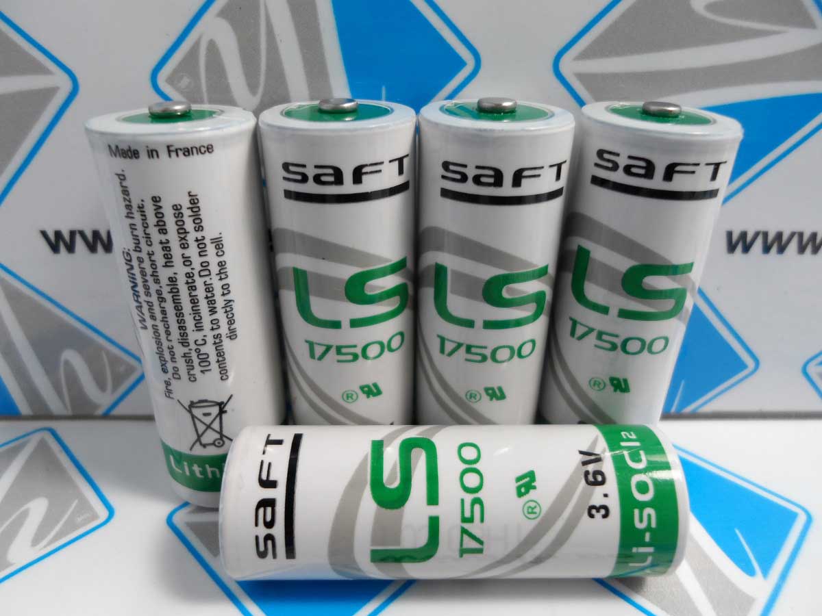 LS17500     Battery 3.6V A Cell 3.6V Li-SOCI2 Lithium