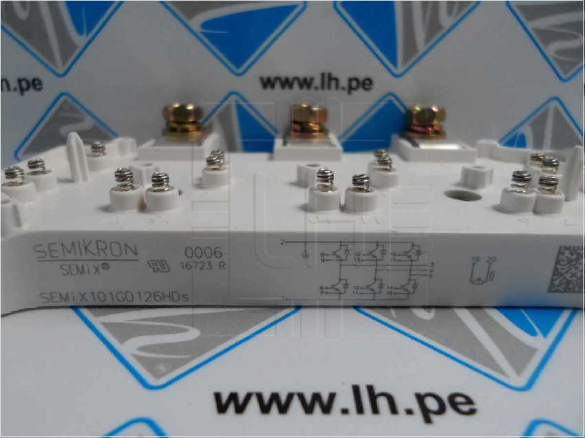 SEMIX101GD126HDS Modulo IGBT 101A, 1260Voltios, LH,LH.PE, LH Perú, LH