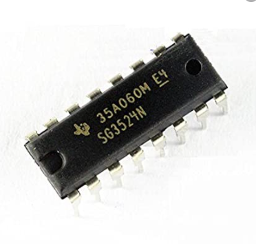 SG3524N           Circuito integrado PMIC, PWM, 0.1A, 450kHz, 8-40V