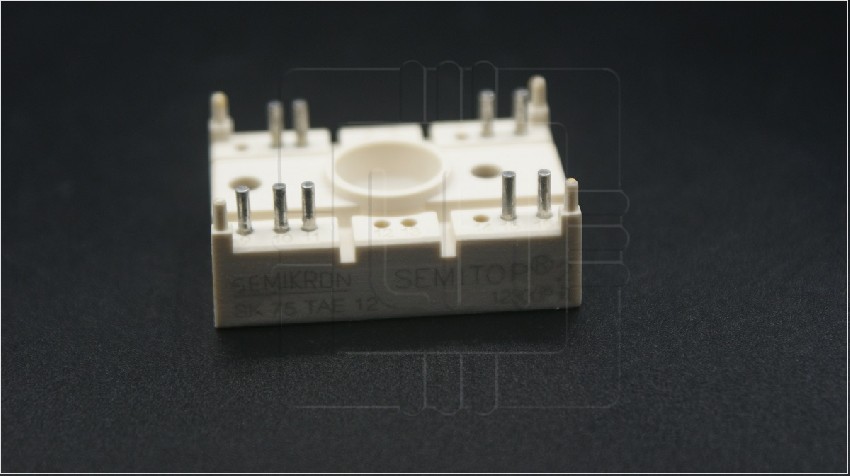 SK75TAE12                 Modulo diodo-thyristor 75A, 1200V, SEMITOP2, Semikron