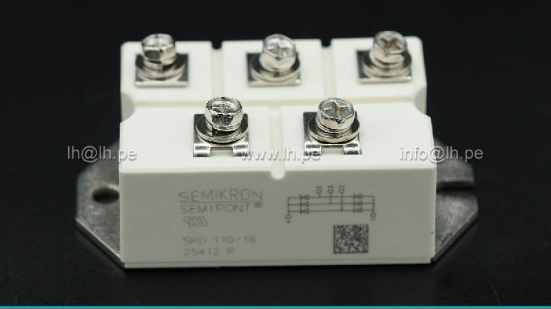 SKD110/16          DIODO PUENTE 3 PHASE BRIDGE, 110A, 1600V, SEMIKRON