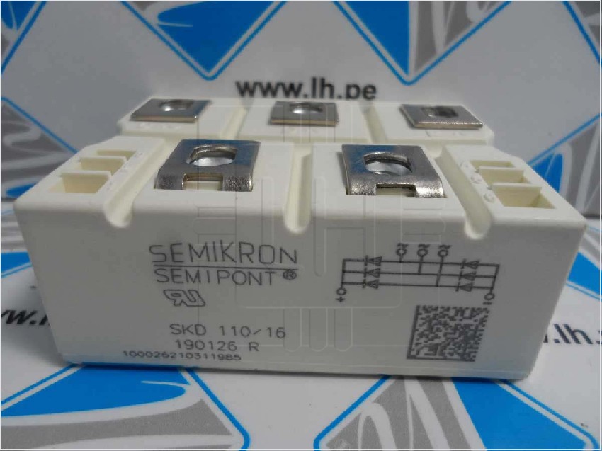 SKD110/16   DIODO PUENTE 3 PHASE BRIDGE, 110A, 1600V