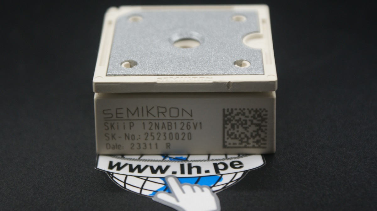 SKIIP12NAB126V1                    Módulo: IGBT; diodo/transistor; buck chopper; Urmax: 1,2kV; Ic: 22A