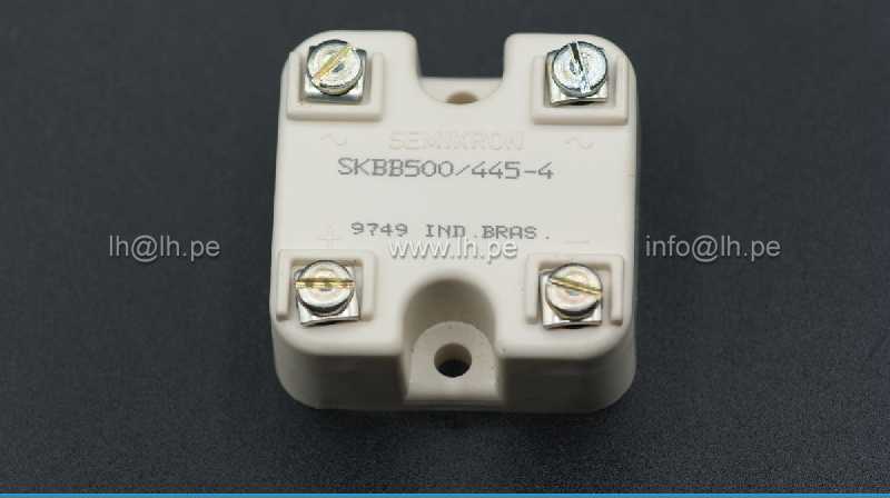 SKKB500/445-4                 Diodo monofásico onda completa 5A, 1200V, SEMIKRON