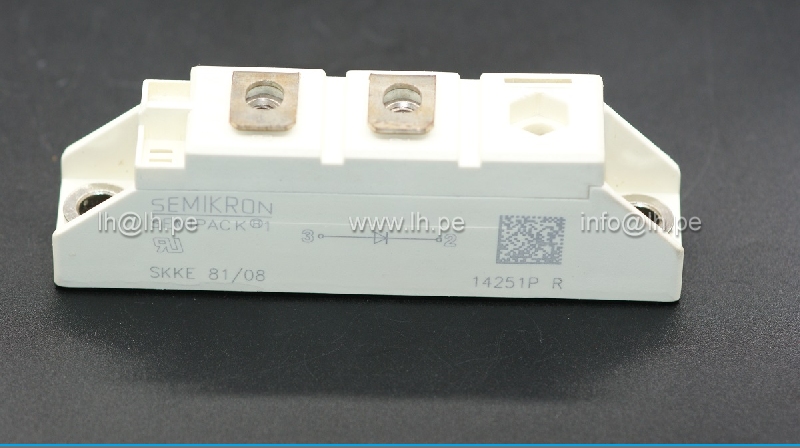 SKKE81/08         Modulo diodo 81A, 800V,  1.5V, Simple, 2 Pines, SEMIKRON