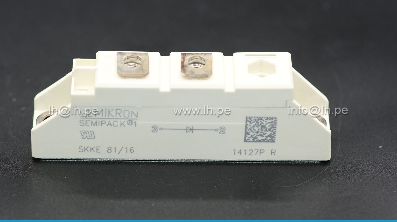 SKKE81/16                   Modulo diodo, individual, 80Amp, 1600V, SEMIPACK1, A12, Marca: Semikron