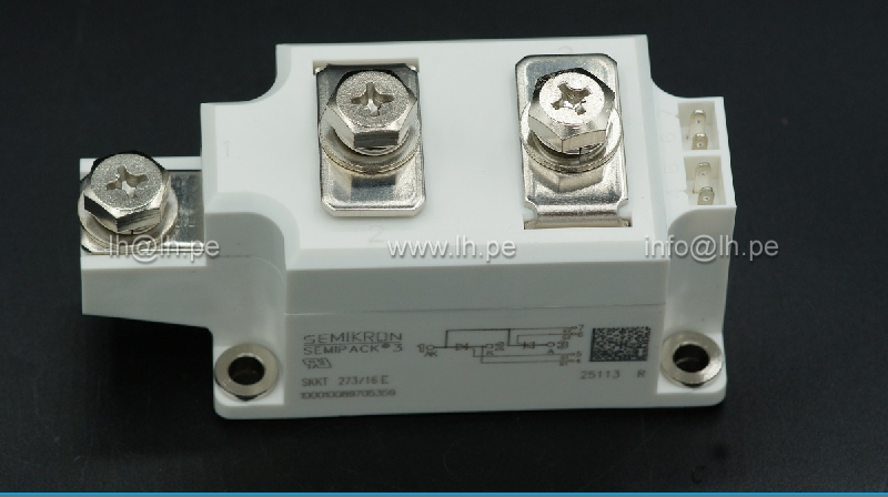 SKKT273/16E                Modulo Thyristor SCR, 320A, 1600V, 7-Pin A, SEMIKRON 