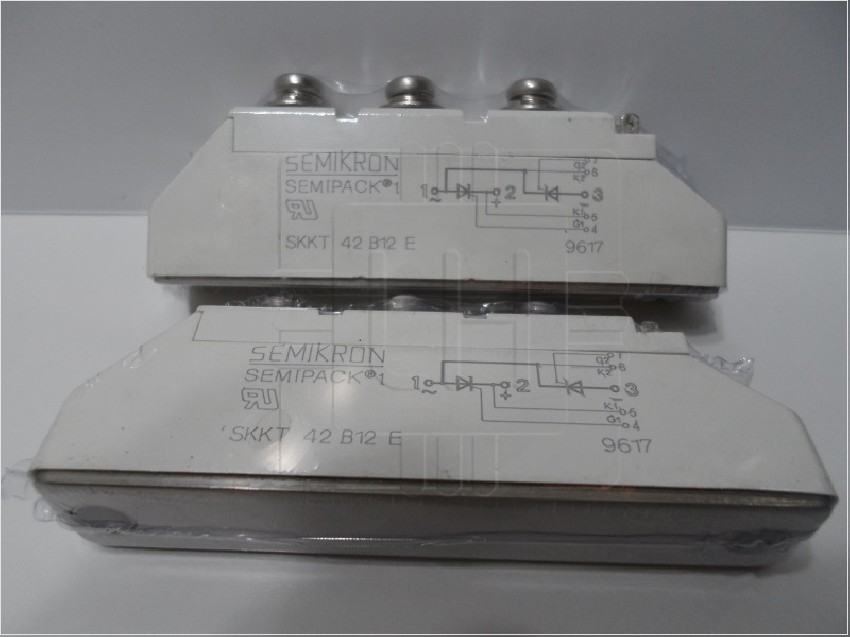 SKKT42B12E   Modulo Thyristor power 1.2kV, 40A, SEMIPACK1