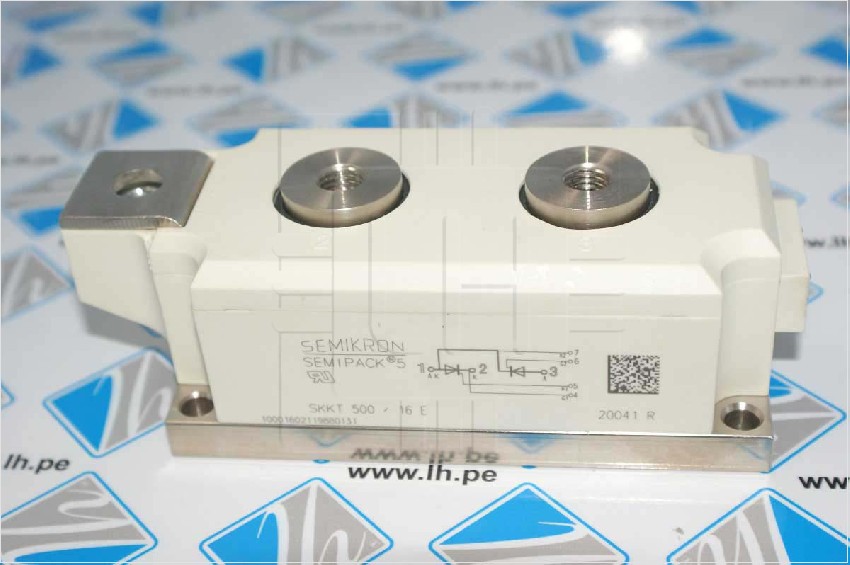 SKKT500/16E     MODULO DE POTENCIA SCR THYRISTOR 500A 1600V