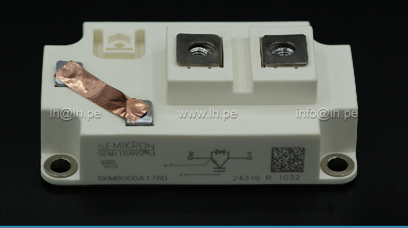 SKM800GA176D                  Modulo IGBT 800A, 1700V, SEMITRANS4, marca SEMIKRON
