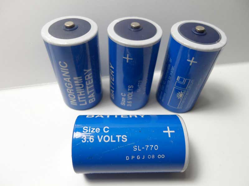 SL-770  1111770100   Inorganic Lithium Battery SL-770 3.6V 7200