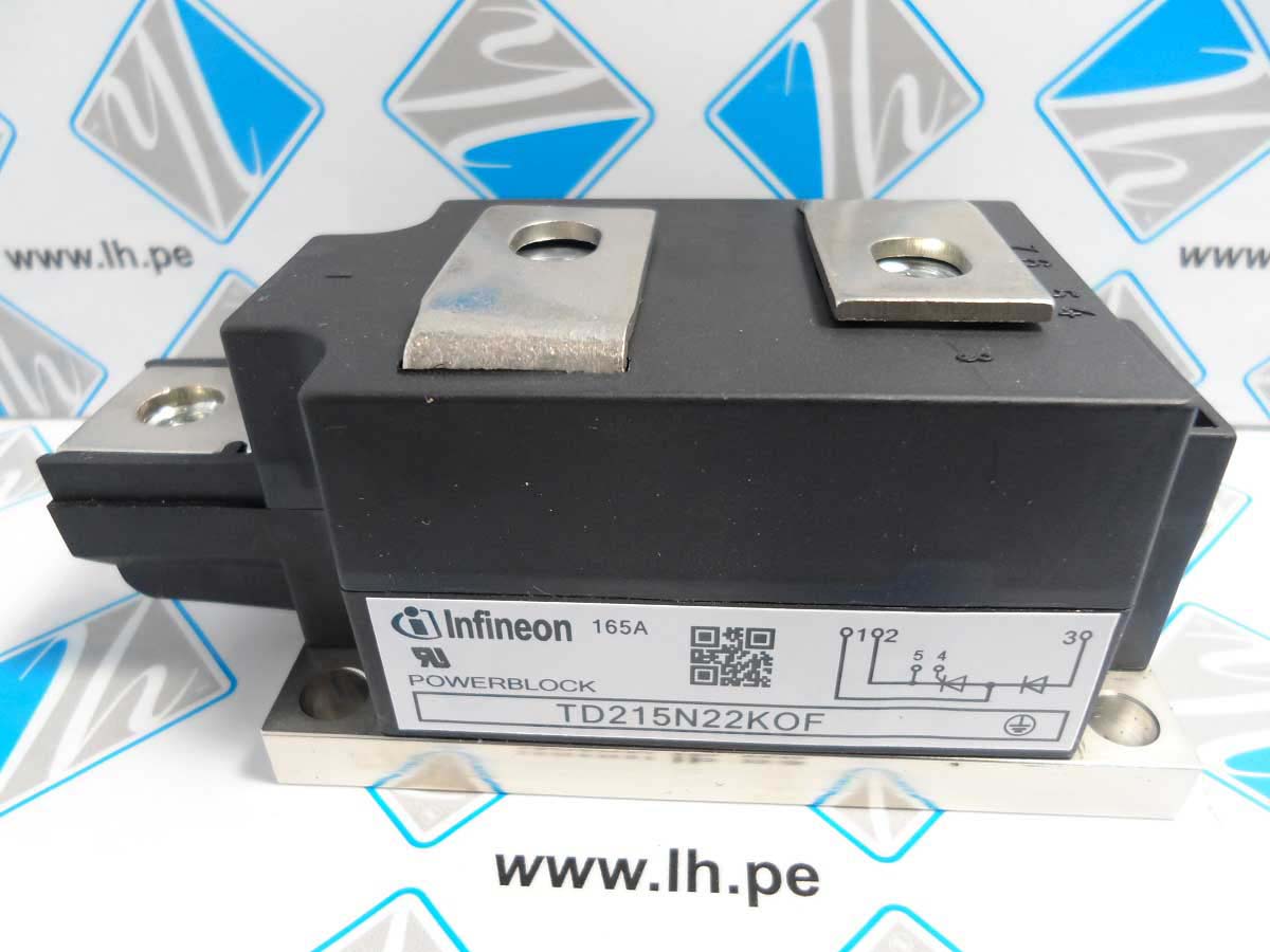 TD215N22KOF    POWER MODULE 215A 2200V SCR-DIODE