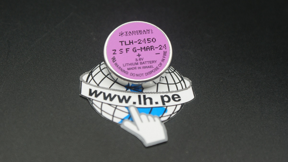TLH-2450/P        Batería lithium 3.6V, 0.55Ah