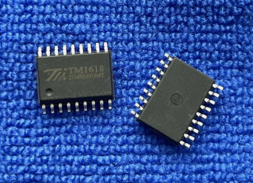 TM1618                     Controlador Led Alto Voltaje Tecnologia Cmos SOIC-18, Titan