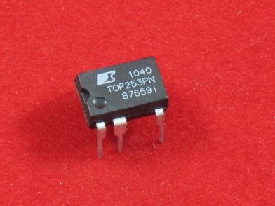 TOP253PN              Circuito integrado, PMIC, CA/CC switcher, 59.4-72.6kHz