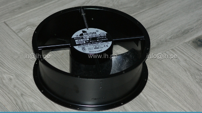 UF25GCB23-BTH                              Ventilador axial 230VAC, 70W, 254x254x89mm, 1212m3/h, marca Fulltech