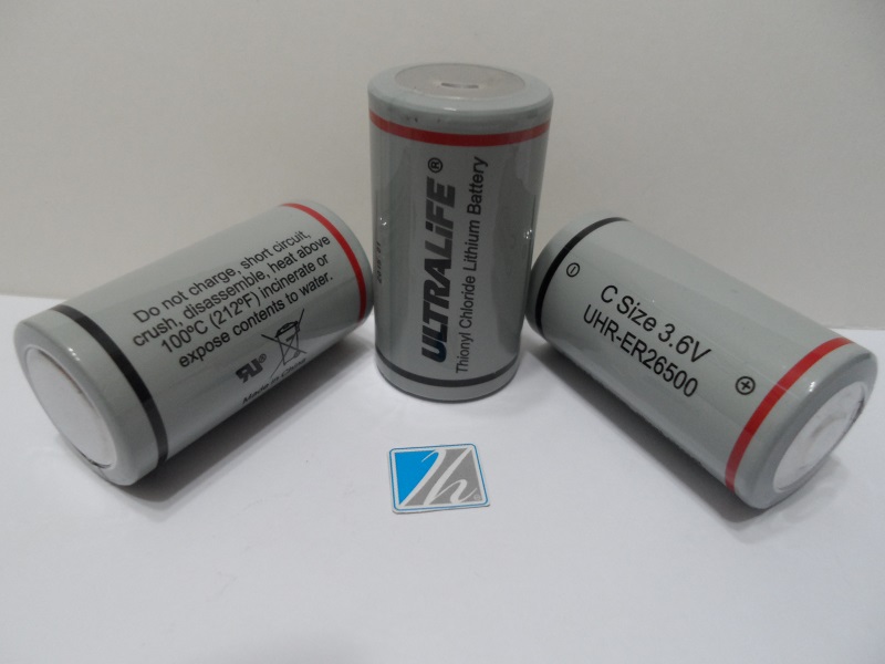 UHR-ER26500    Battery  Lithium Baby C - 3,6 Volt 6500m