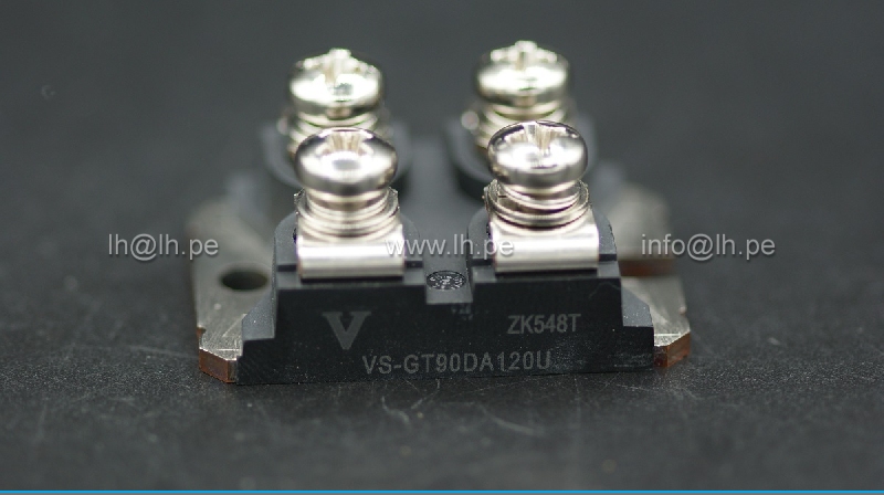 VS-GT90DA120U                 	Modulo IGBT Parada de campo de trinchera Simple 169A, 1200V, 781W Montaje de chasis SOT-227, VISHAY