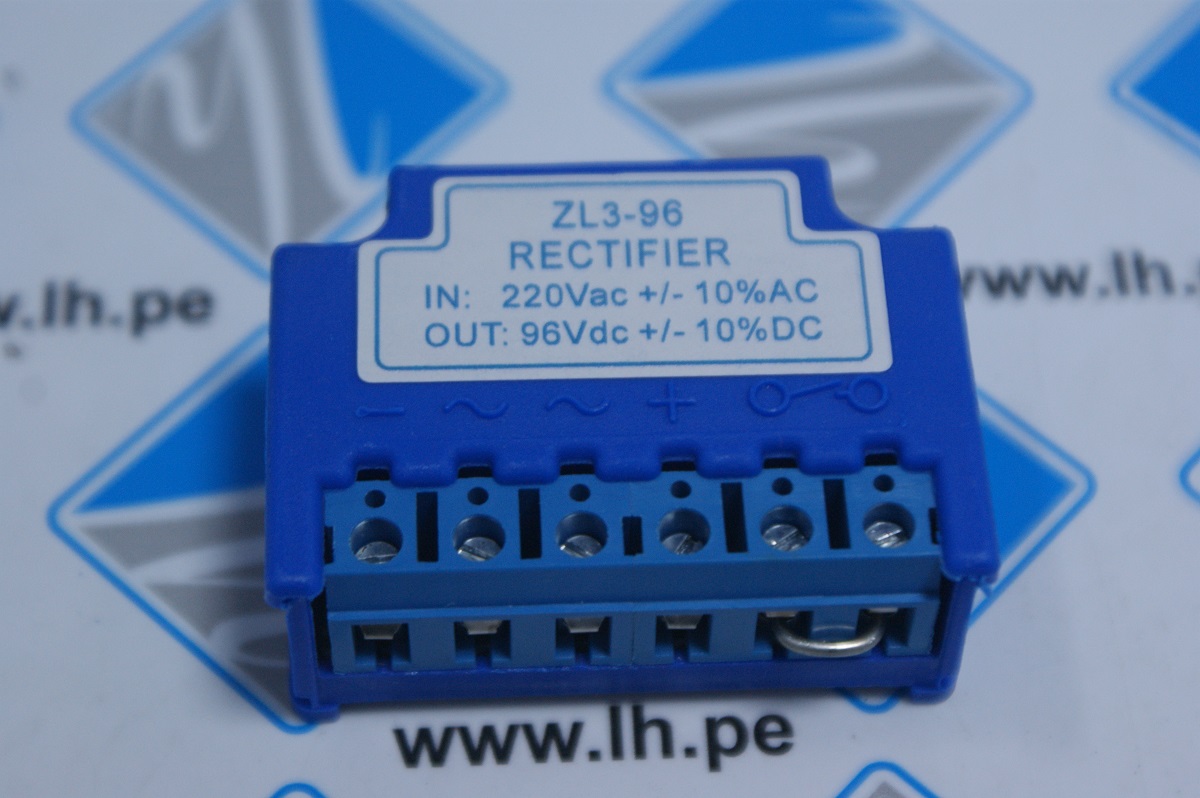 ZL3-96                 Rectificador ZL3-96, rectificador de frenos fuente de alimentación 220VAC//96VDC 5A