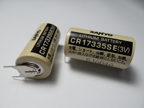 CR17335SE_3PIN      Battery Lithium 3V,1800mAh