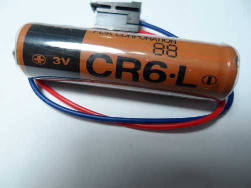 CR6.L  Lithium PLC Controller Backup Battery