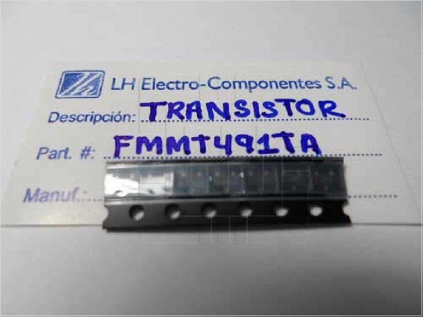 FMMT491TA  Diodes Incorporated Transistors Bipolar - BJT NPN Med