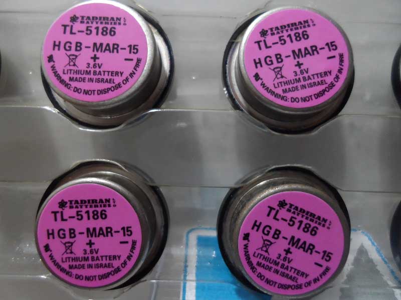 TL-5137/T, DD Size 35 Ah, 3.6V Inorganic Lithium Battery w/Tabs