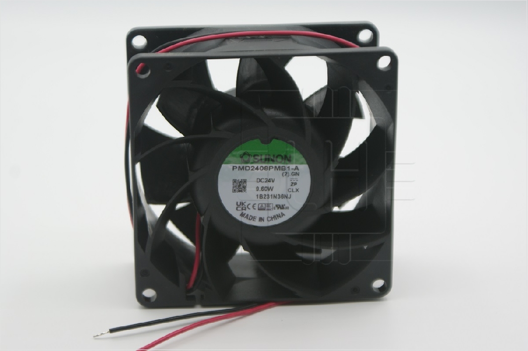 PMD2408PMB1-A(2).GN                        Ventilador DC, axial, 24VDC, 9.6W, 80x80x38mm, 143m3/h