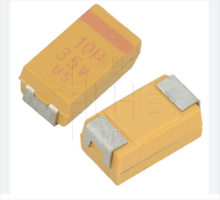 T491C106K035AT          Condensador de tantalio 10uF, 35VDC, tipo SMD, C, 2312