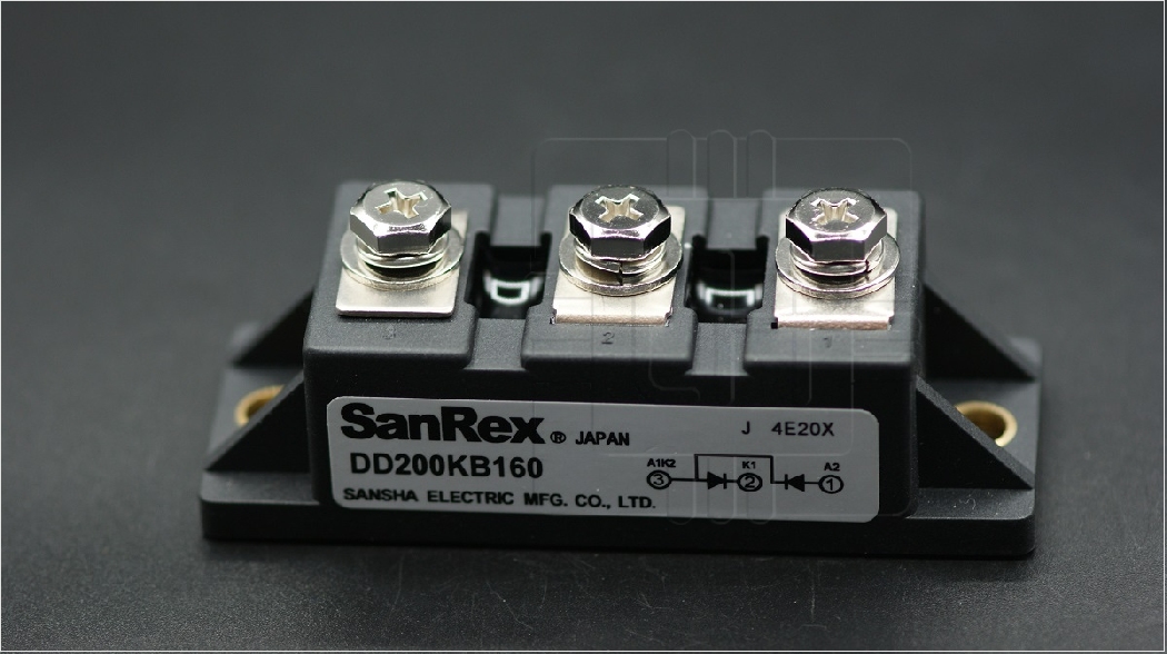 DD200KB160                        Diodo Rectificador, 200A, 1600V V(RRM), Marca: SANREX