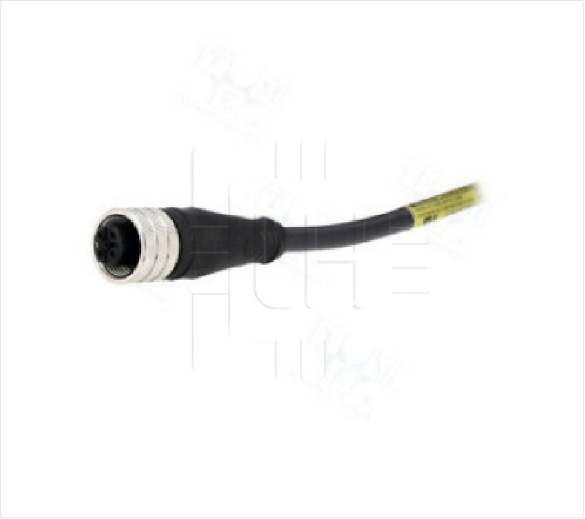 1200060015             Conector Hembra con Cable M12, 4 Pines, código A-DeviceNet / CANopen, 5m