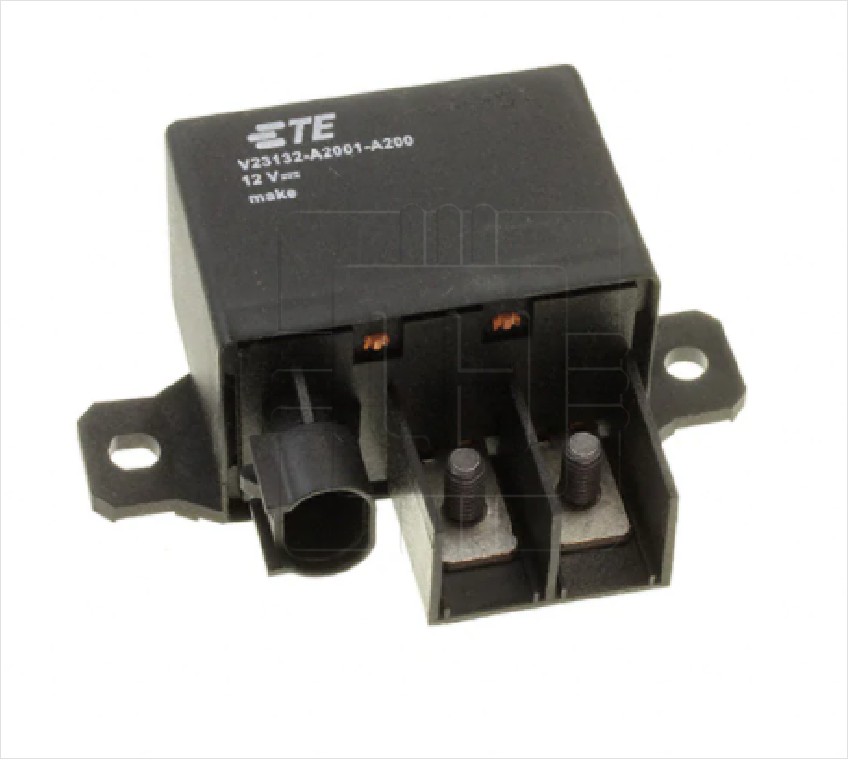 1416010-1 V23132-A2001-B200           Relé electromagnético, SPST-NO, 12VDC, 130A, marca TE Connectivity