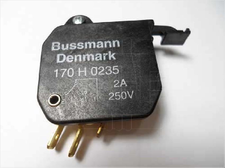 170H0235    SWITCH FUSE W/MICROSWTCH 2A 250V TYPE T