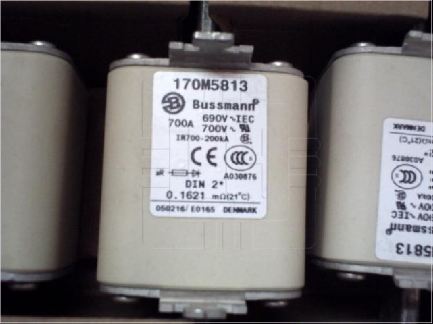 170M5813 Fusible Ultra Rapido 700A-690-700V, DIN-2*