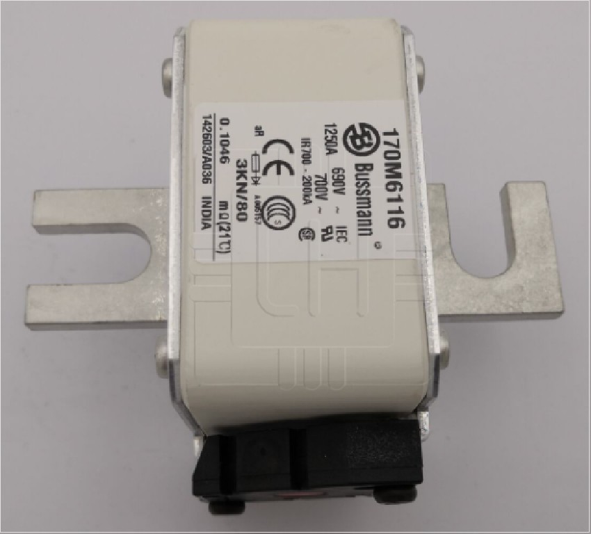 170M6116       FUSE 1250A 690V 3KN/80 AR UC