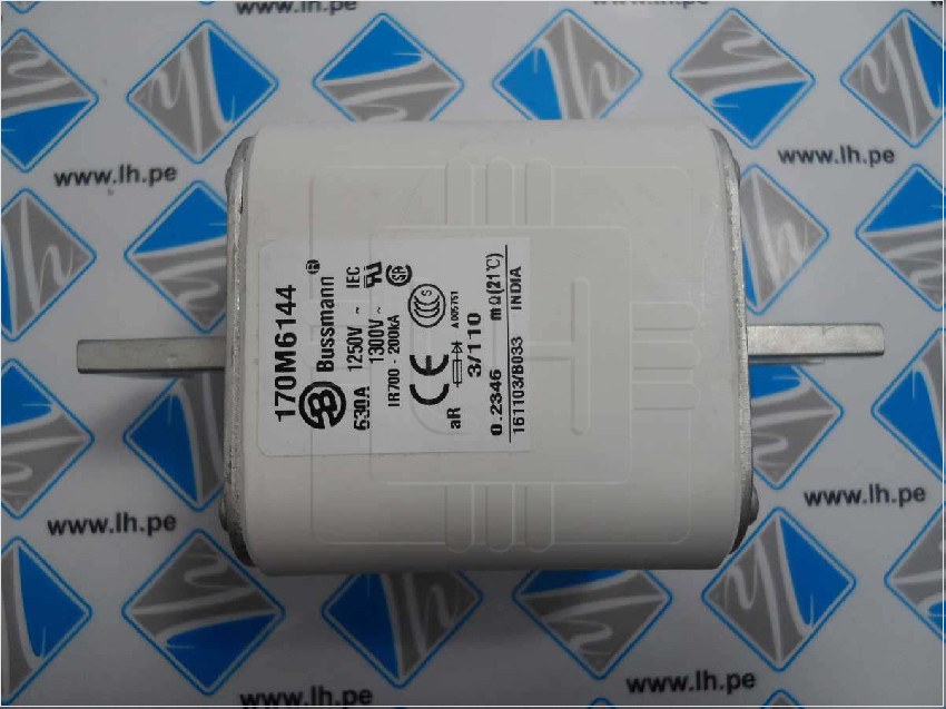 170M6144         FUSE 630A 1250V 3/110