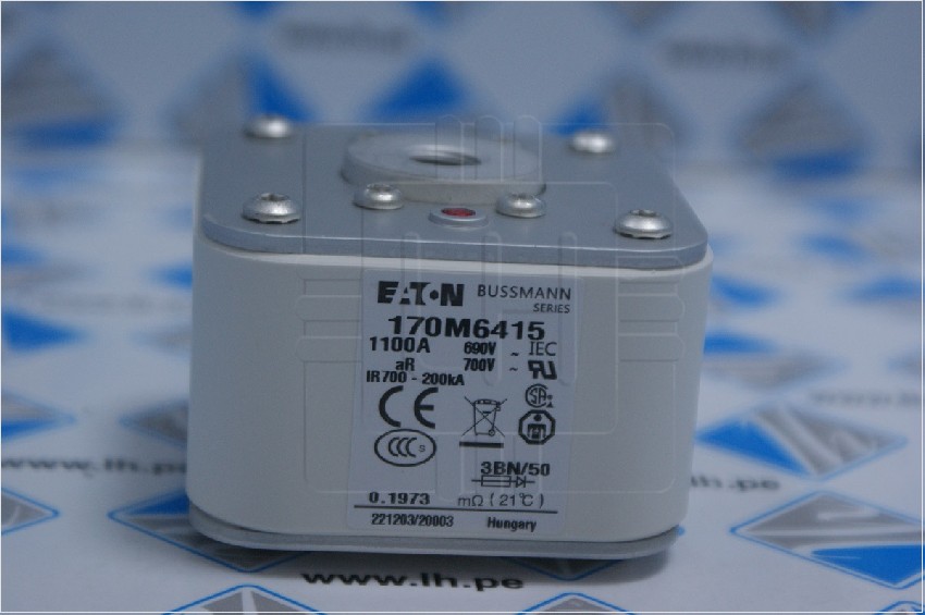 170M6415              FUSE 1100A 690V 3BN/50 AR UC 170M6415 EATON ELECTRIC