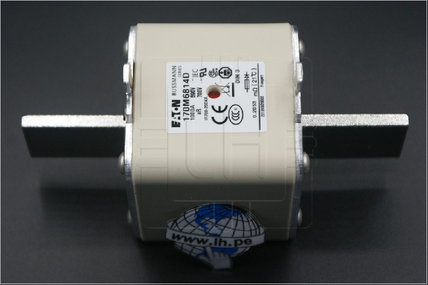 170M6814D FUSE ULTRA RAPID 1000A 690/700VAC, BUSSMANN