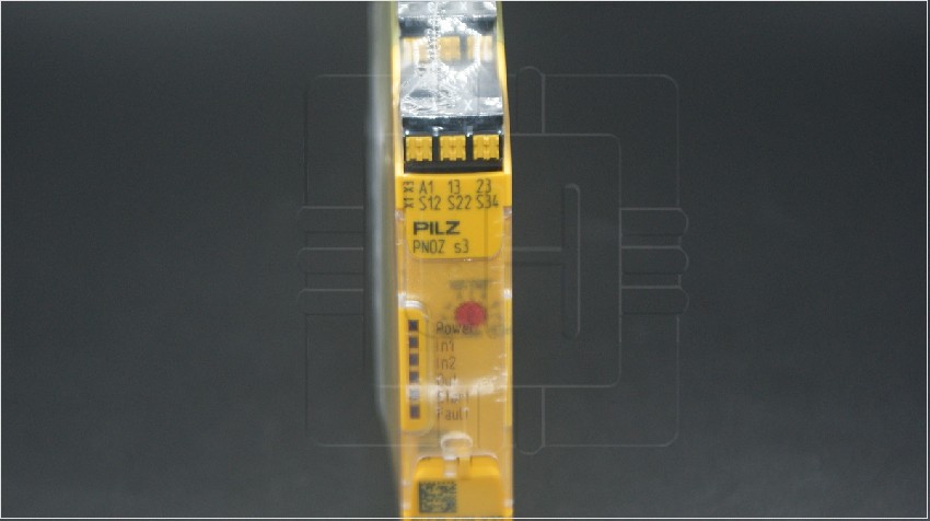 751103 PNOZ s3                       Módulo rele de seguridad, 3 entradas, 3 salidas, Serie PNOZ s3 C, Pilz