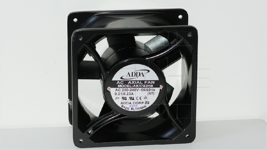 AK1782HB                     Ventilador de refrigeración 220/240V 0.21/0.23A 49.50W 3200RPM 380CFM 176X176X89MM; Marca: ADA