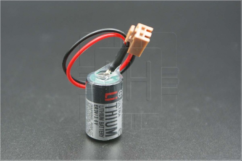 ER3V/3.6V    Batería Lithium 3.6V, 1200mAh, para PLC