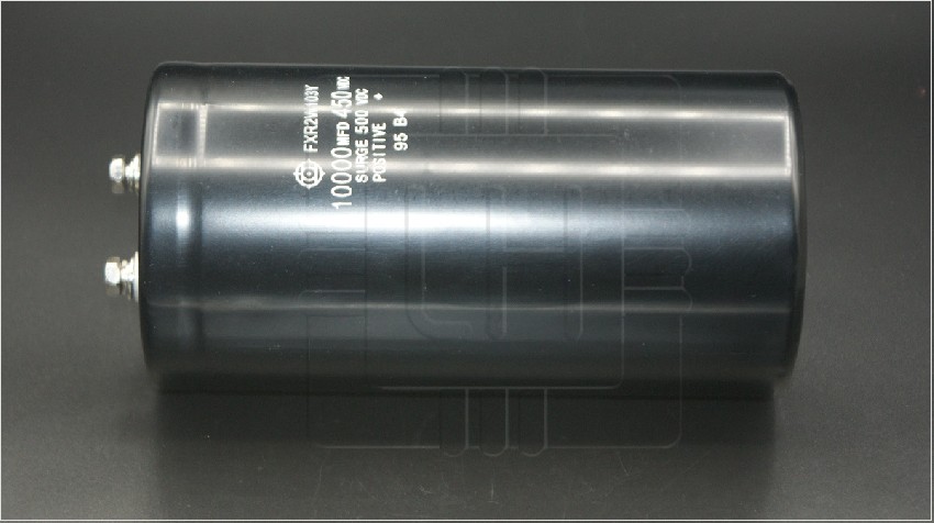 FXR2W103Y                 Capacitor Electrolítico 10,000uF, 450VDC, Medidas 90x178mm, 105°C, Marca: Hitachi