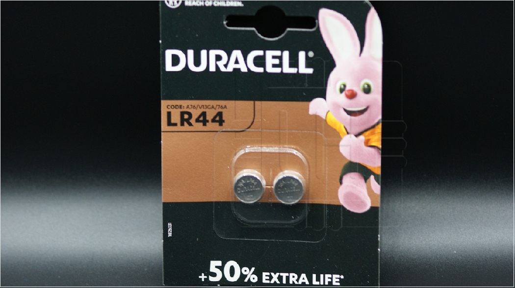 LR44 A76 PX76A        Pilas Alcalina Tipo Botón  1.5V; blister de 2,  Marca: Duracell