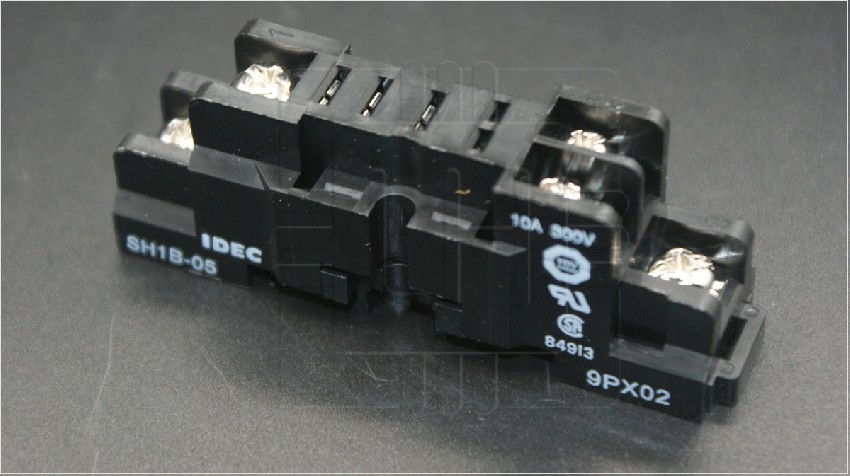 SH1B-05          Base para Relay SKT 1 POS Screw ST, Riel, DIN