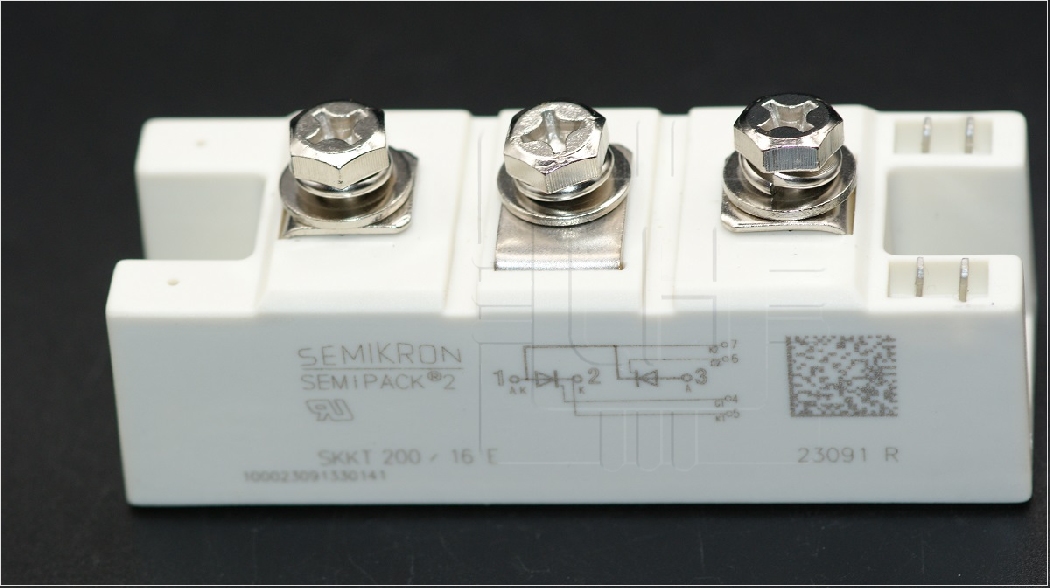 SKKT200/16E             Modulo Thyristor & Thyristor 200A, 1600V, marca Semikron